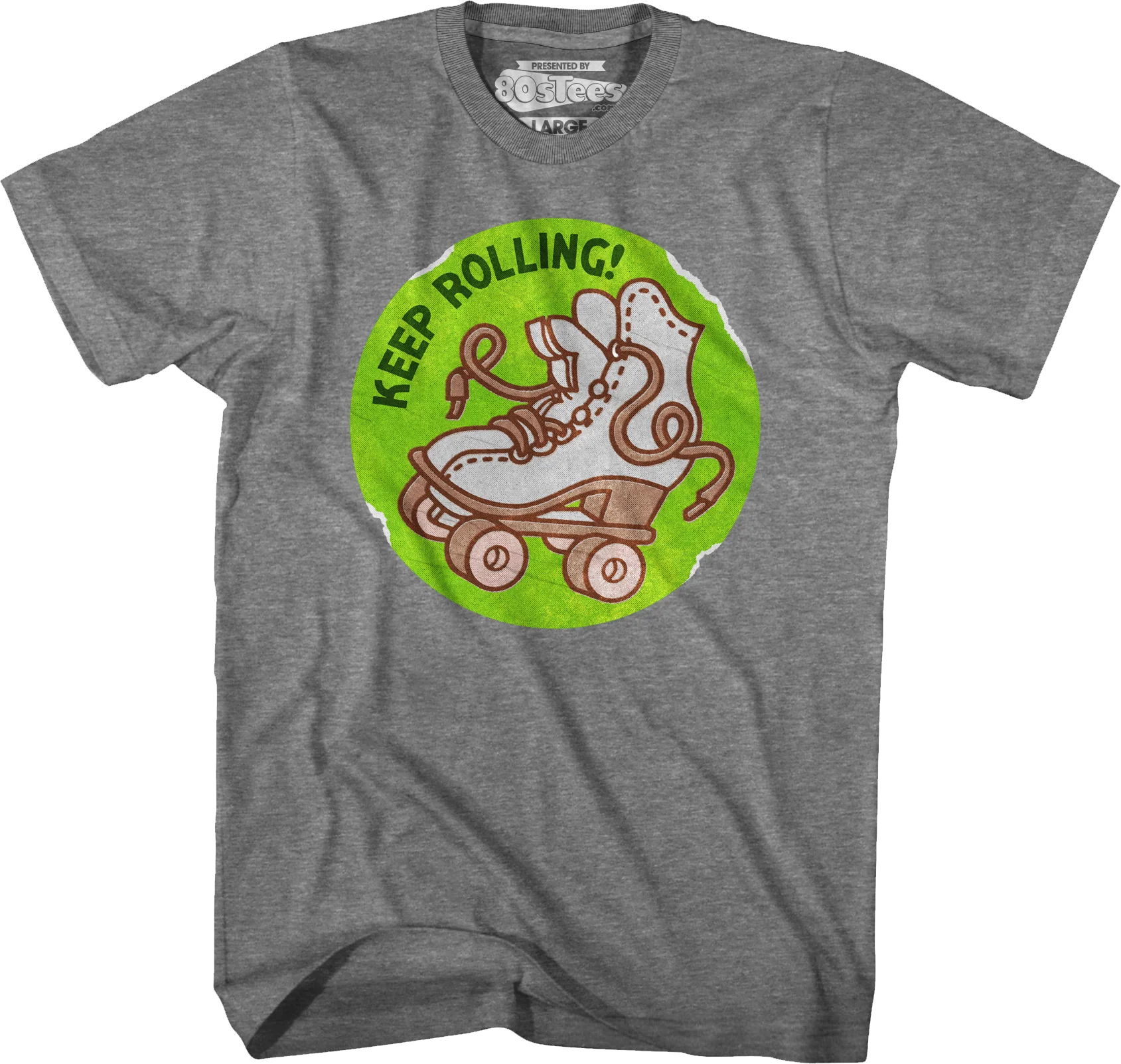 Keep Rolling Scratch & Sniff Sticker T-Shirt