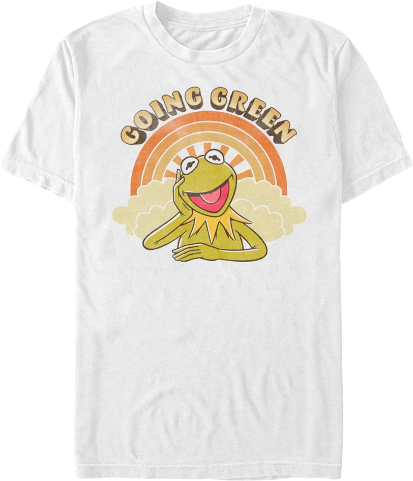 Kermit The Frog Going Green Muppets T-Shirt