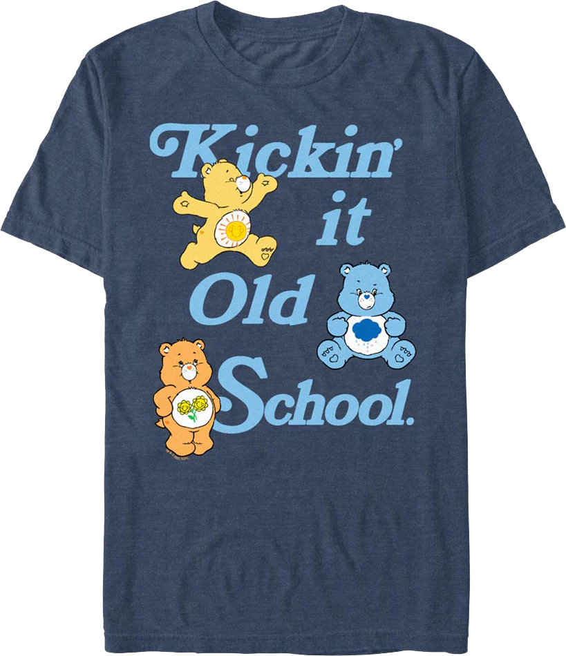 Kickin' It Old School Care Bears T-Shirt