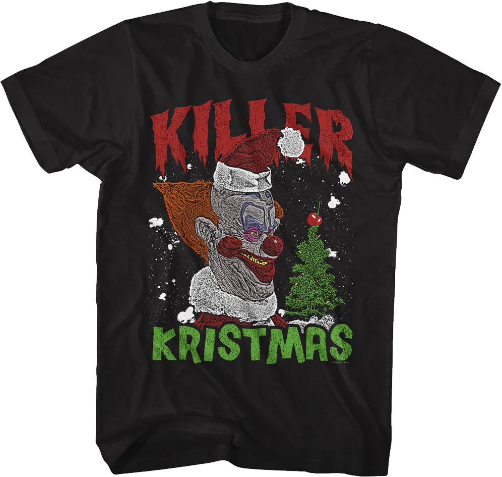 Killer Kristmas Killer Klowns From Outer Space T-Shirt
