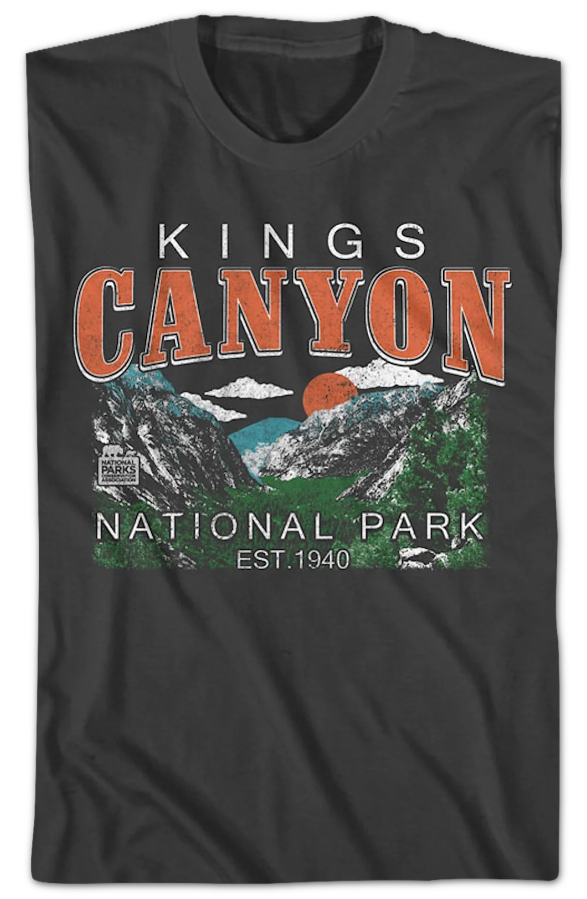 Kings Canyon National Park T-Shirt - Image 2