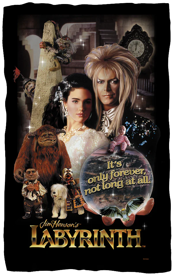 Labyrinth 36 x 58 Fleece Blanket