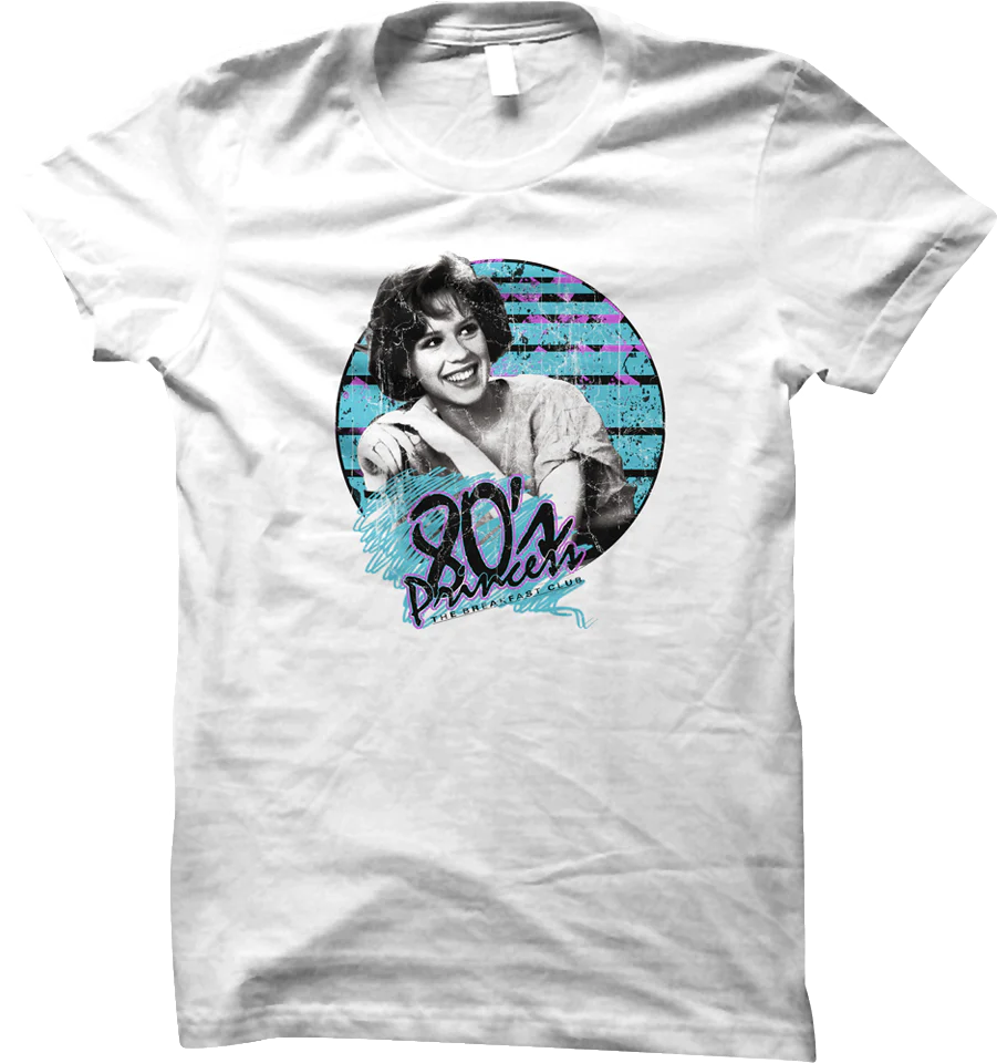 Ladies 80's Princess Breakfast Club Shirt