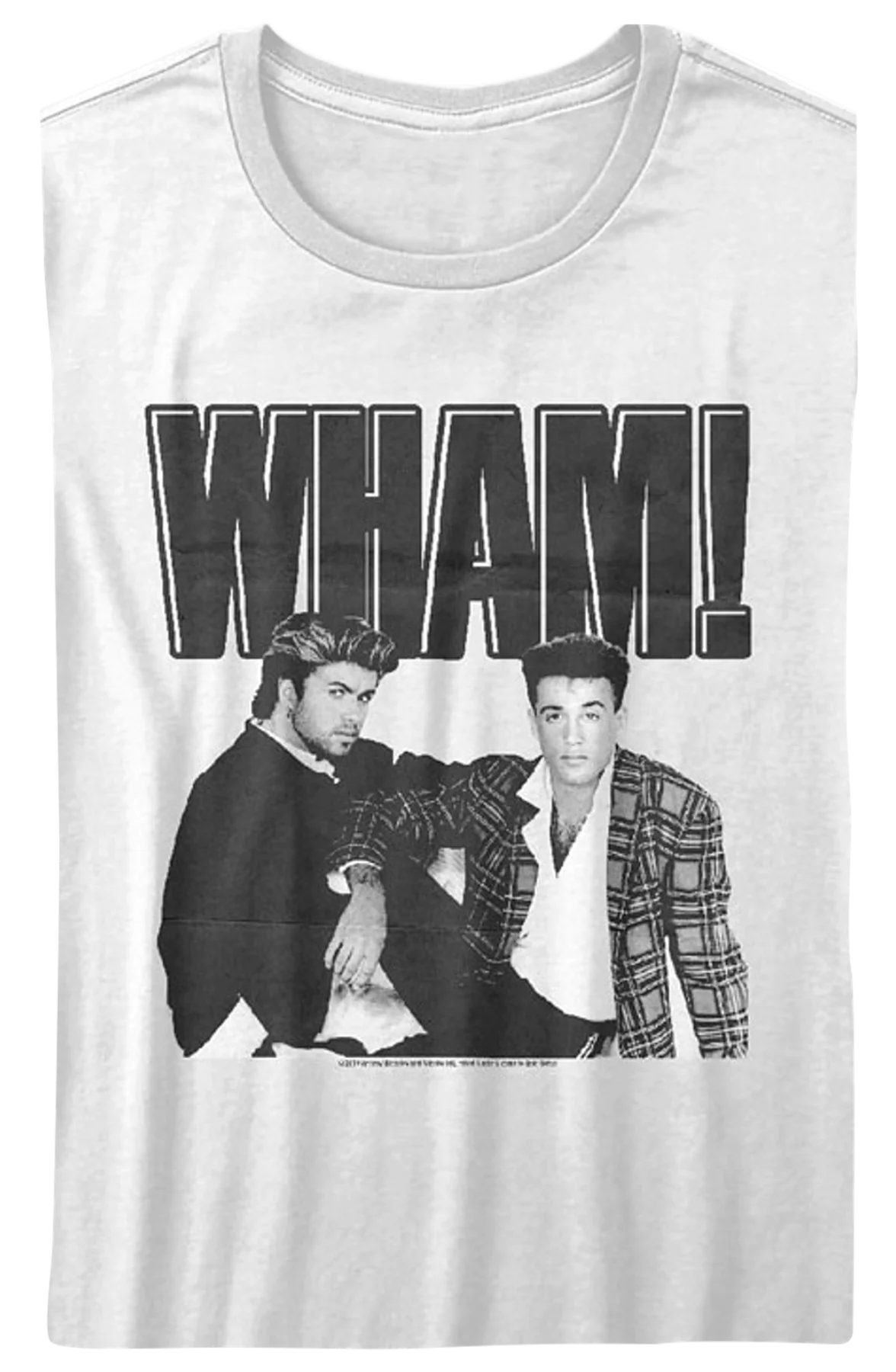 Ladies Black and White Wham Shirt - Image 2