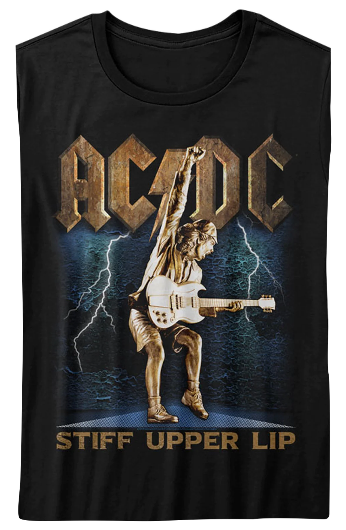 Ladies Stiff Upper Lip ACDC Shirt - Image 2