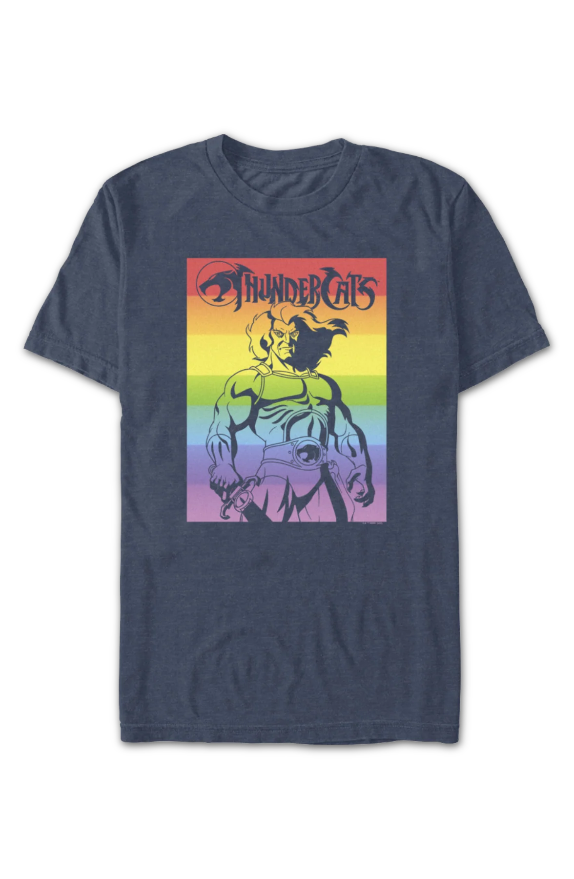 Lion-O Retro Rainbow ThunderCats T-Shirt - Image 2