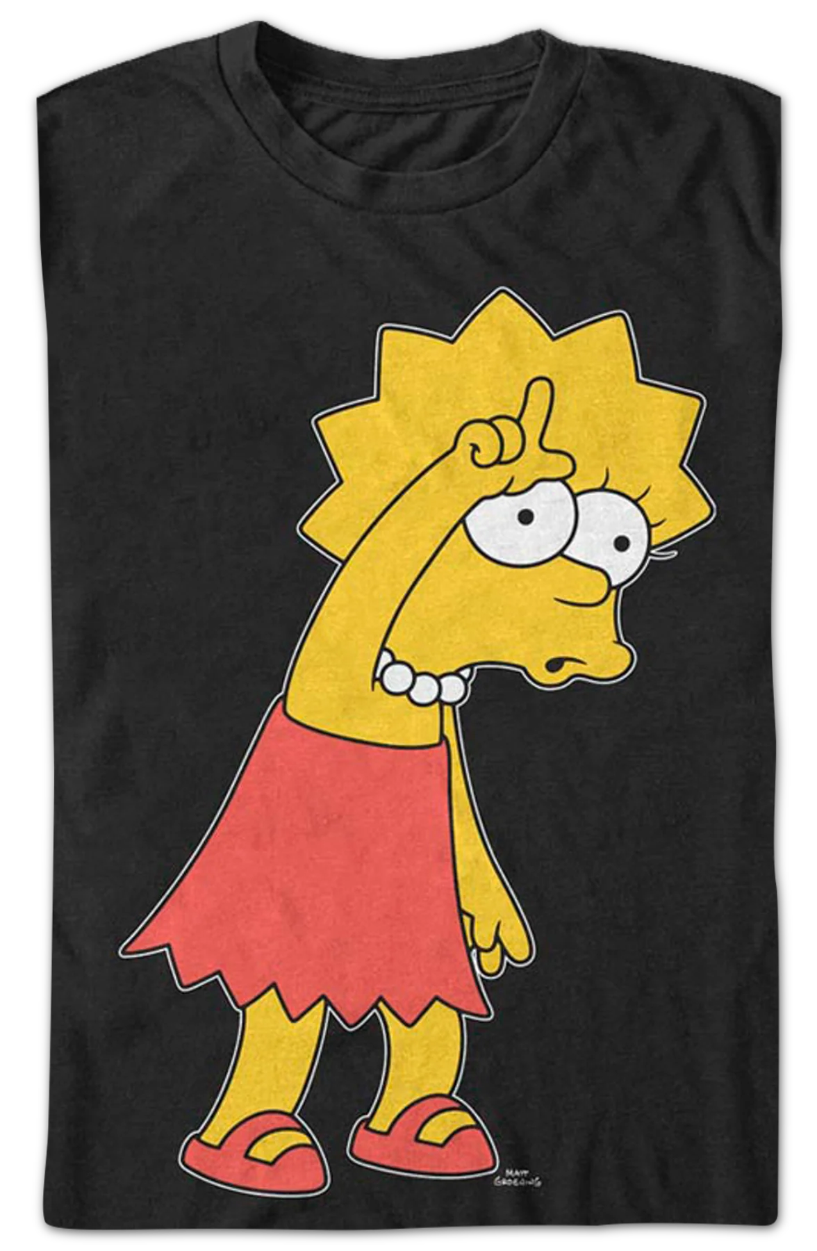 Lisa Loser The Simpsons T-Shirt - Image 2