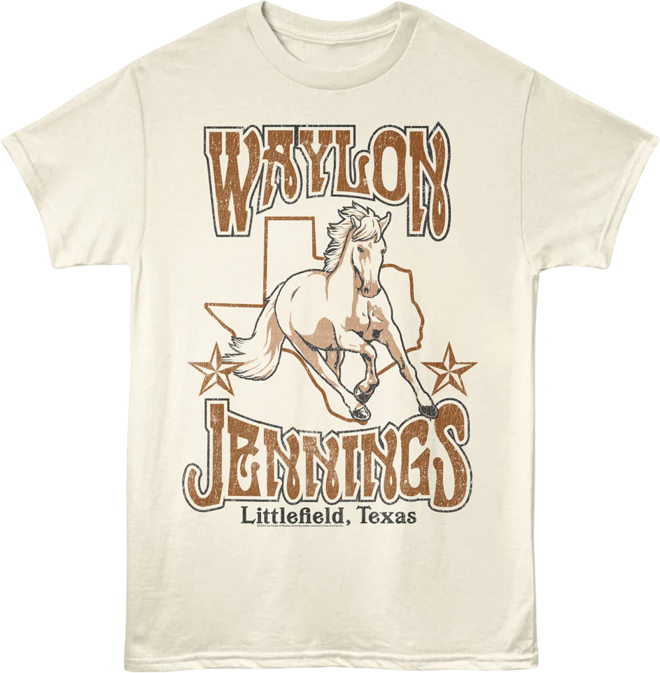 Littlefield Texas Waylon Jennings T-Shirt