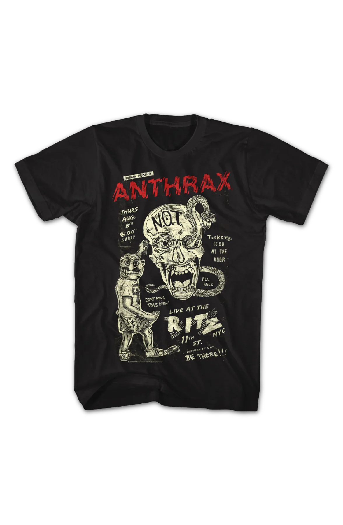 Live At The Ritz Anthrax T-Shirt - Image 2