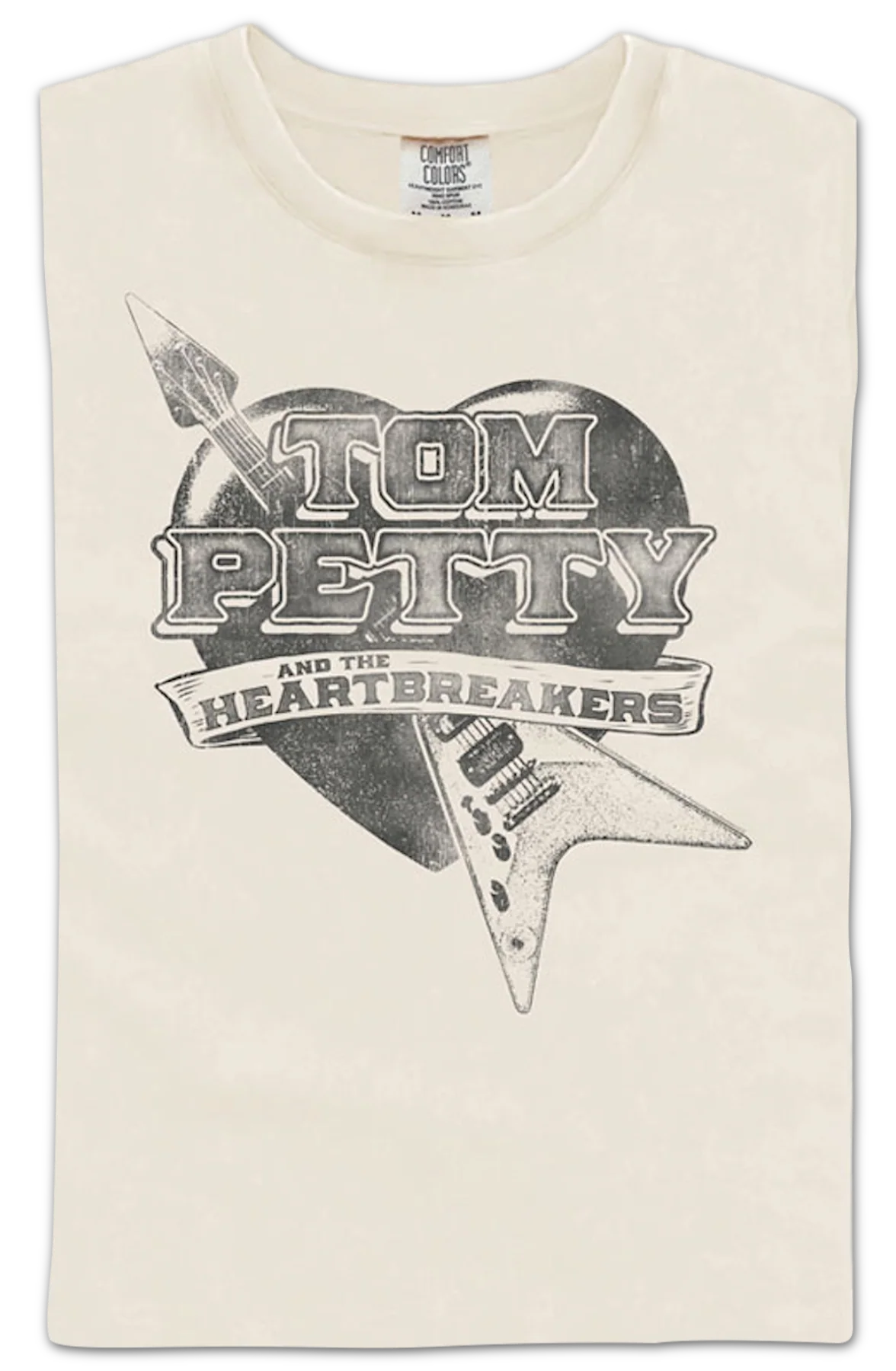 Logo Tom Petty And The Heartbreakers Comfort Colors Brand T-Shirt - Image 2