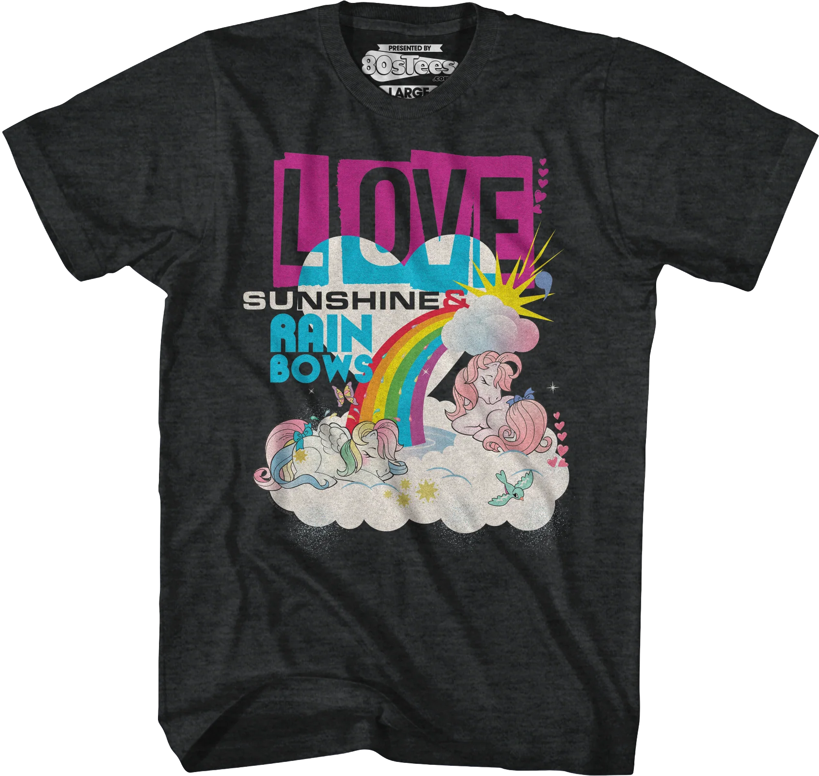 Love Sunshine & Rainbows My Little Pony T-Shirt - Image 5
