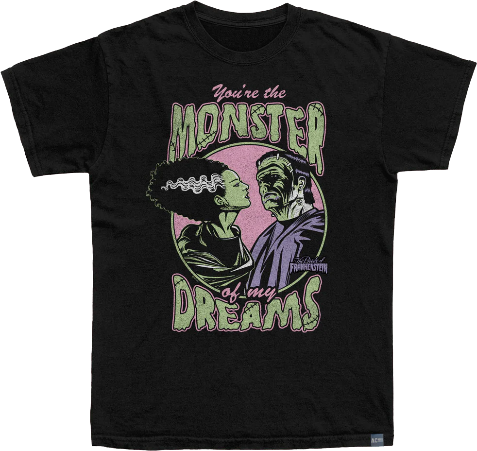 Made In USA Dream Monster Bride Universal Monsters T-Shirt