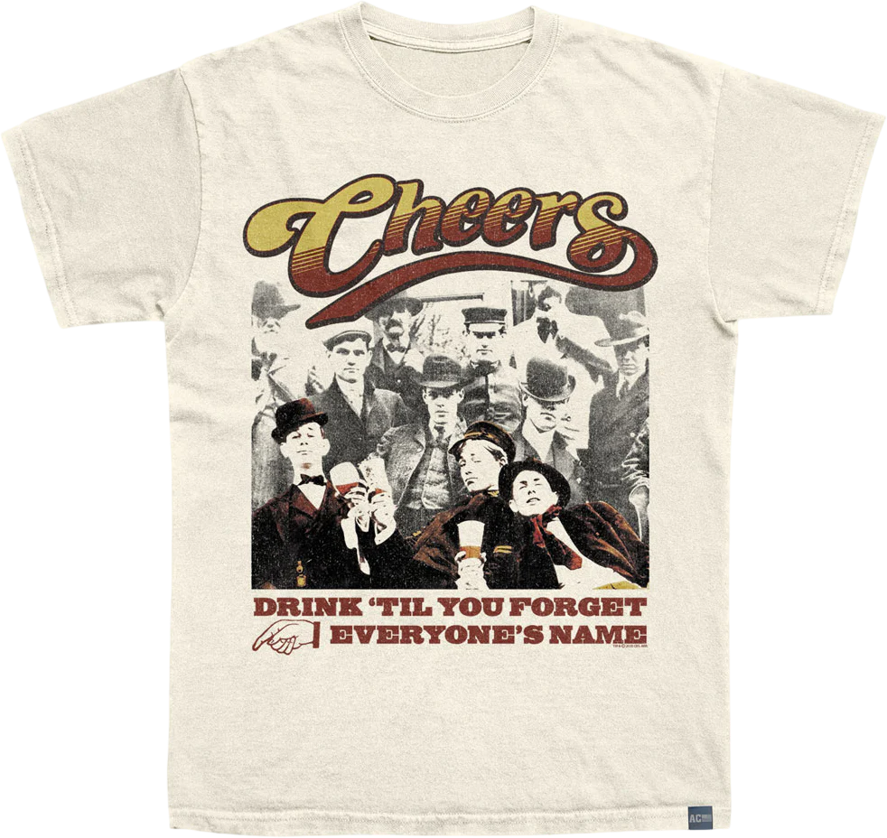 Made In USA Drink 'Til You Forget Everyone's Name Cheers T-Shirt