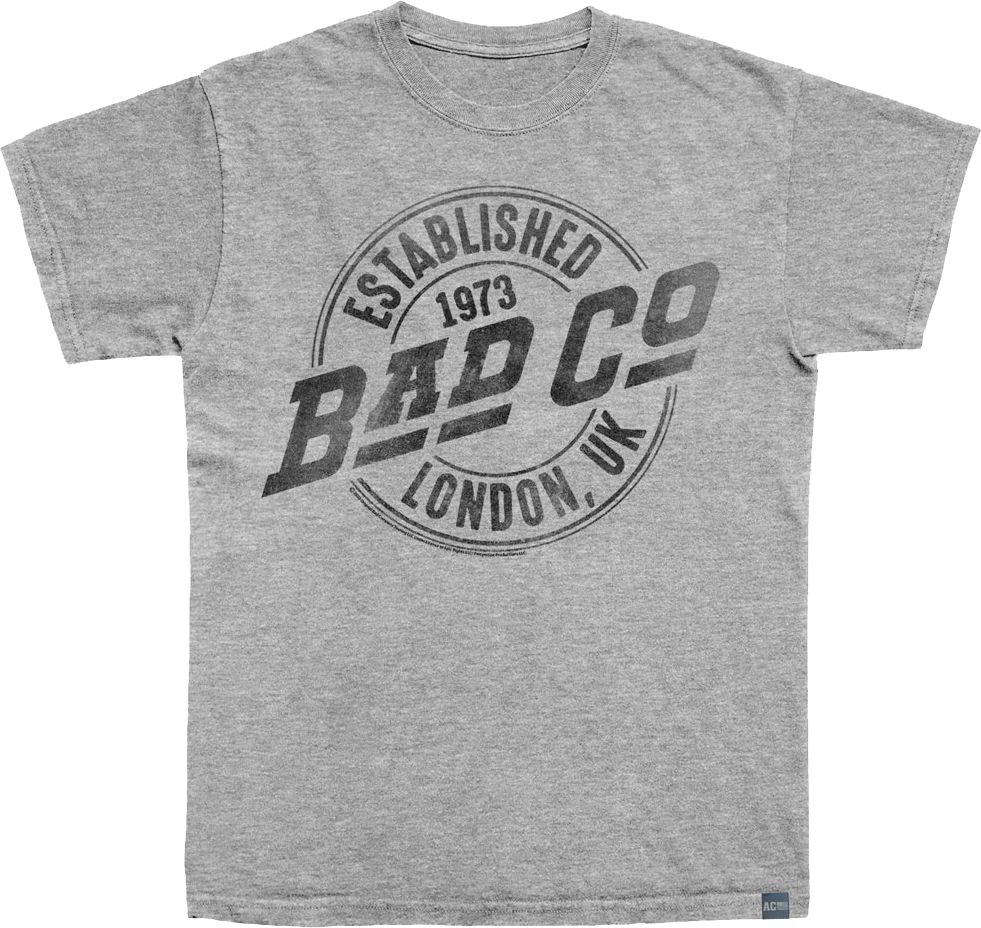 Made In USA Faded Logo Bad Company T-Shirt
