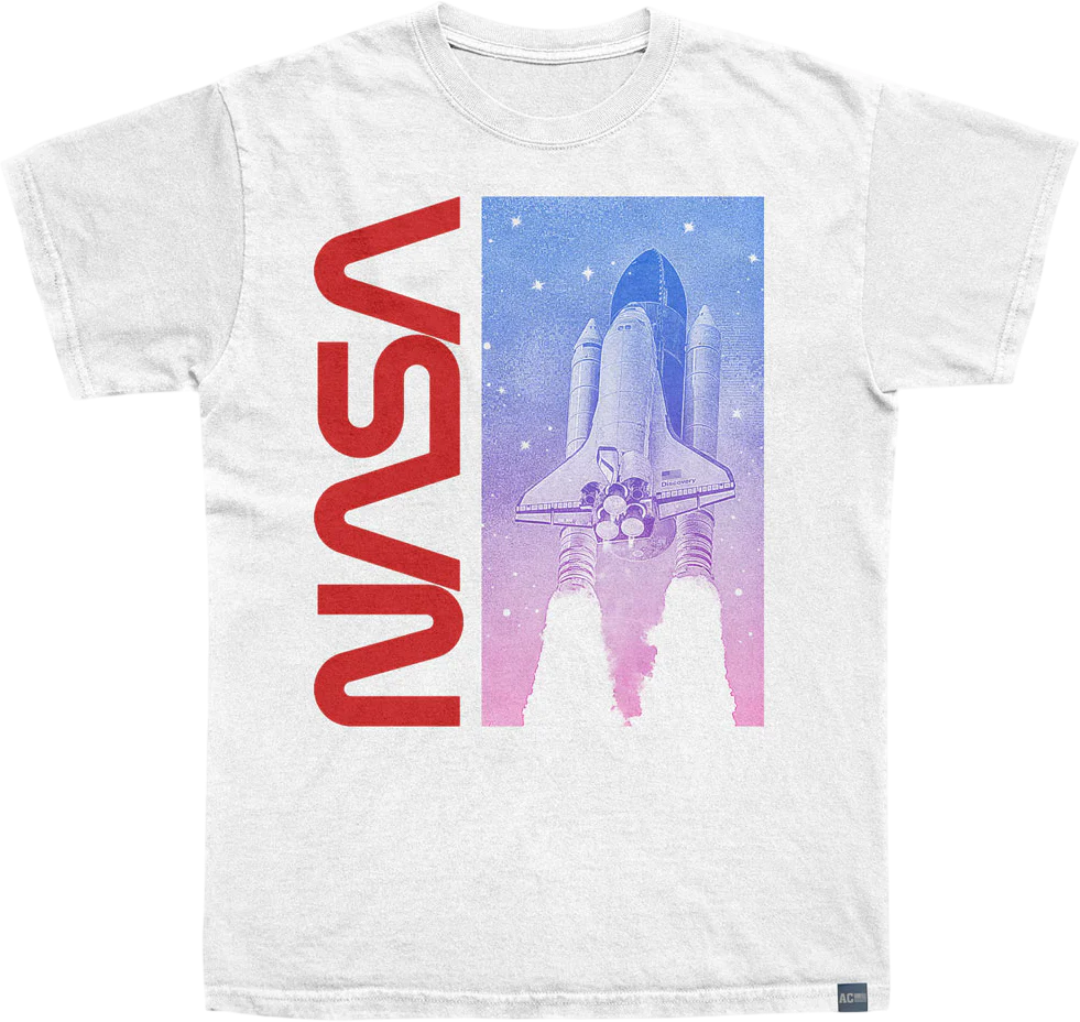 Made In USA Shuttle In Flight NASA T-Shirt