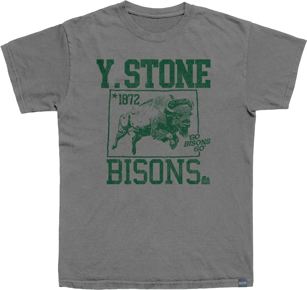 Made In USA Yellowstone Varsity NPCA T-Shirt