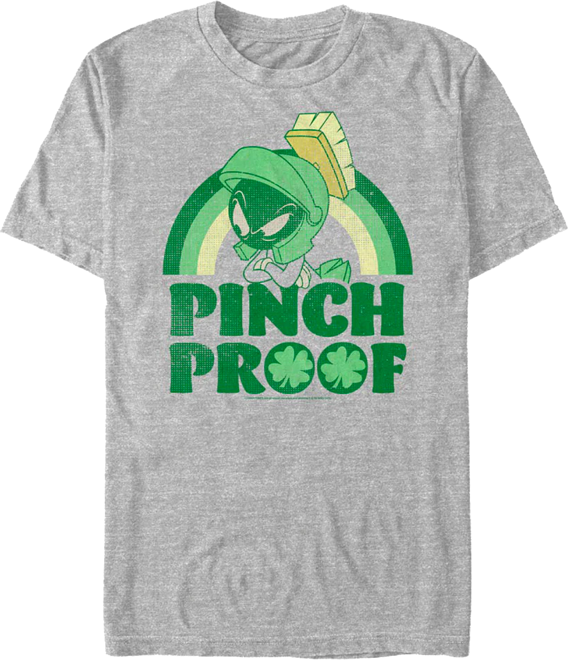 Marvin The Martian Pinch Proof Looney Tunes T-Shirt