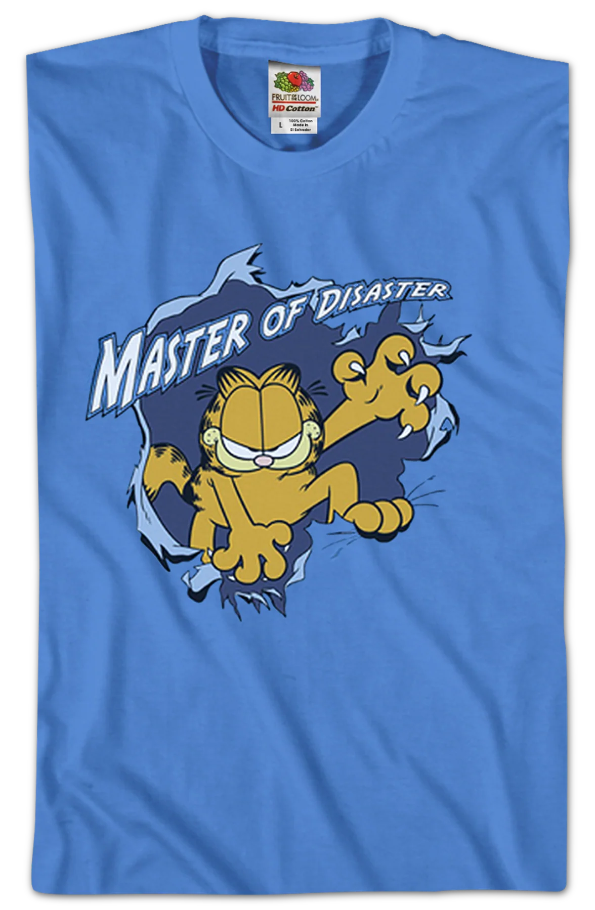 Master Of Disaster Garfield T-Shirt - Image 2