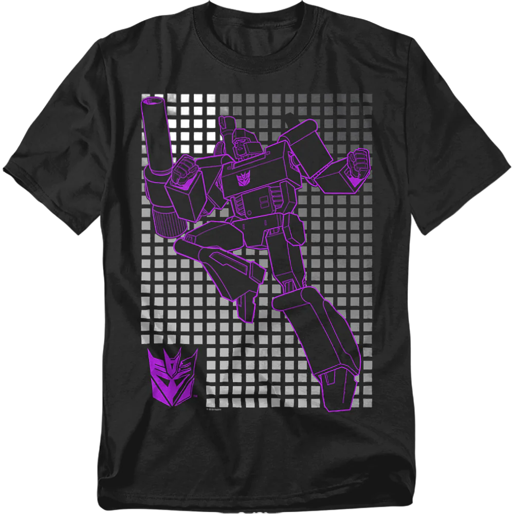 Megatron Grid Transformers T-Shirt
