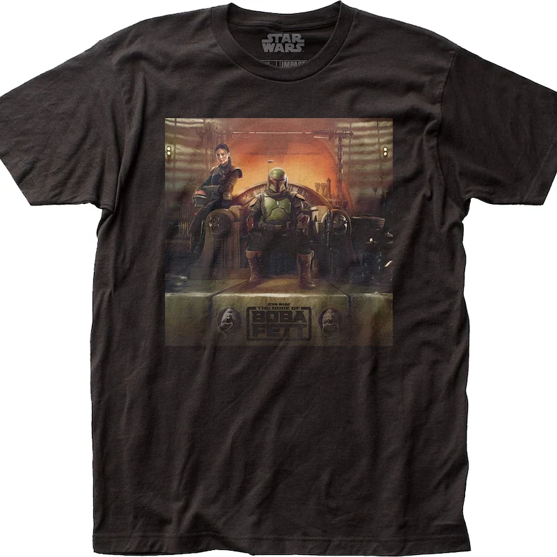 Mercenary And Bounty Hunter The Book Of Boba Fett Star Wars T-Shirt