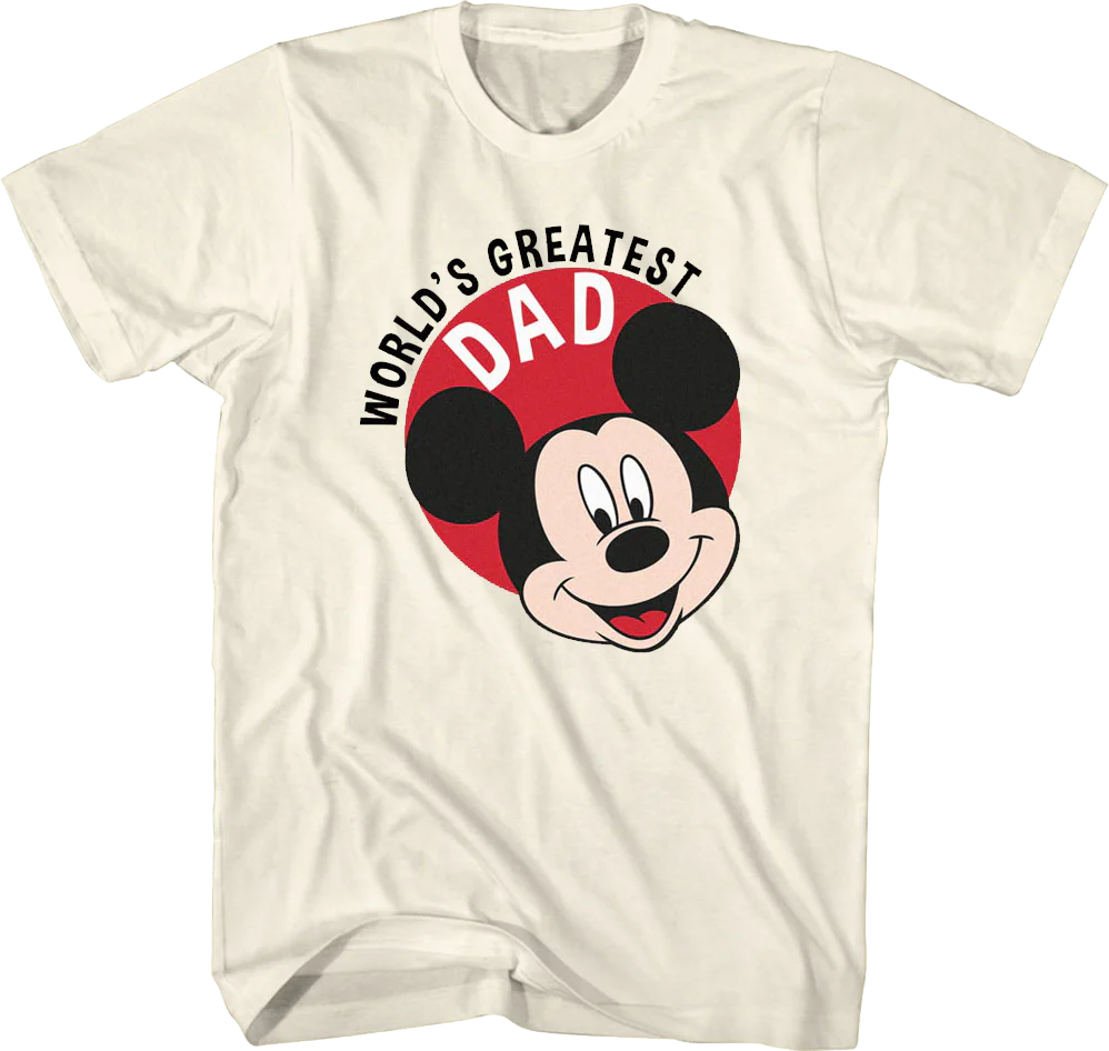 Mickey Mouse World's Greatest Dad Disney T-Shirt