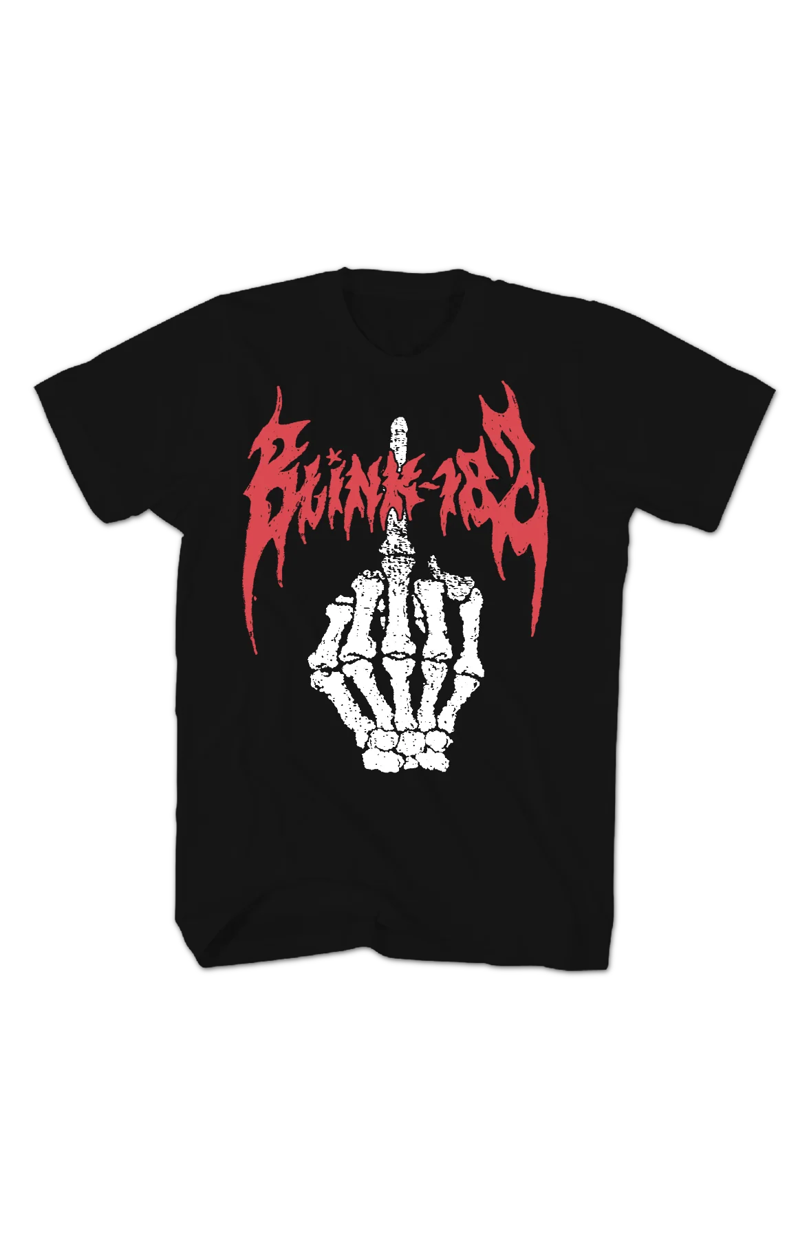 Middle Finger Blink-182 T-Shirt - Image 2
