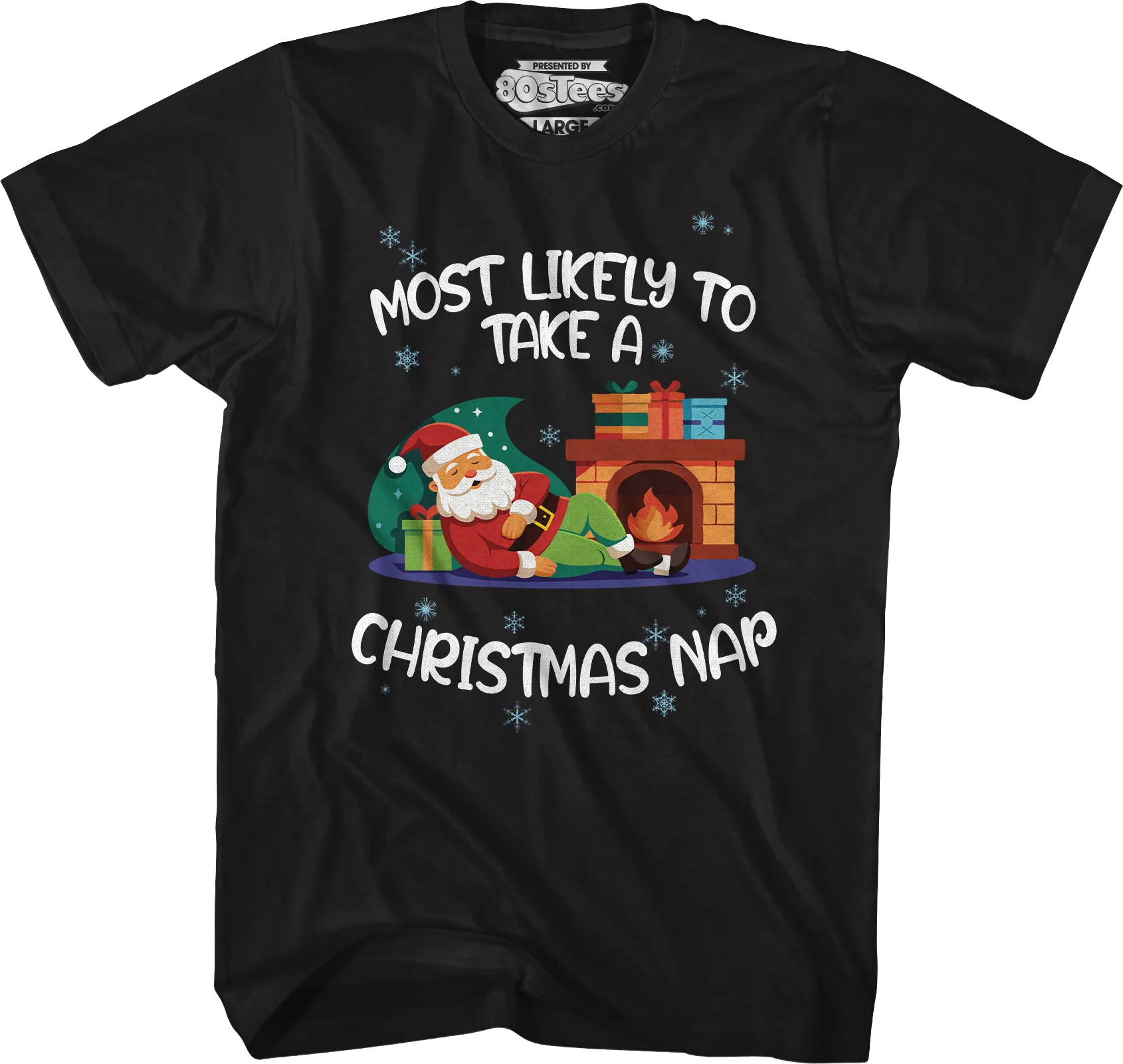 Most Likely To Take A Christmas Nap T-Shirt