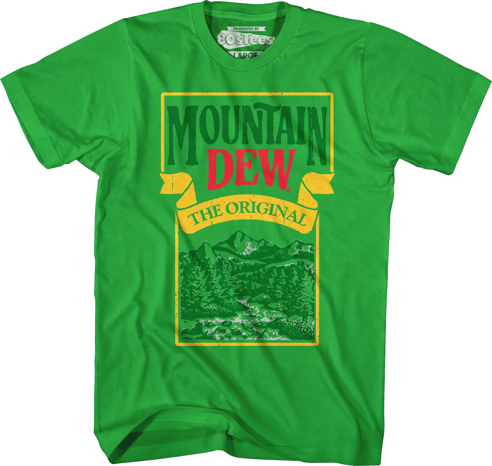 Mountain Label Mountain Dew T-Shirt - Image 5