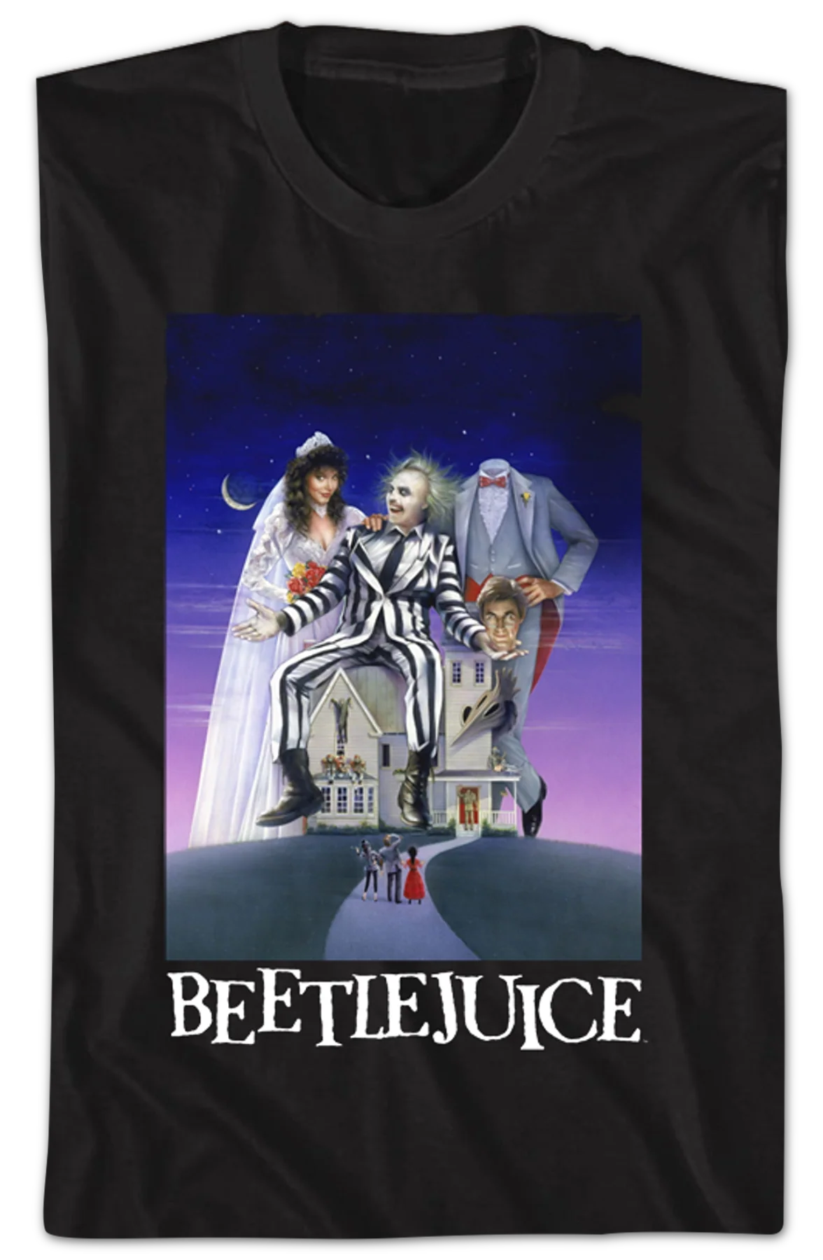 Movie Poster Beetlejuice T-Shirt - Image 2