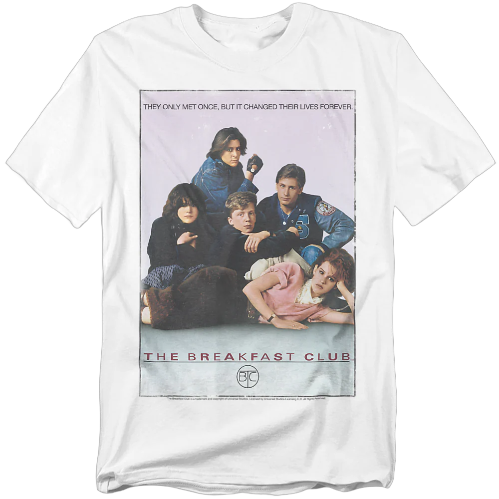Movie Poster Breakfast Club T-Shirt - Image 2