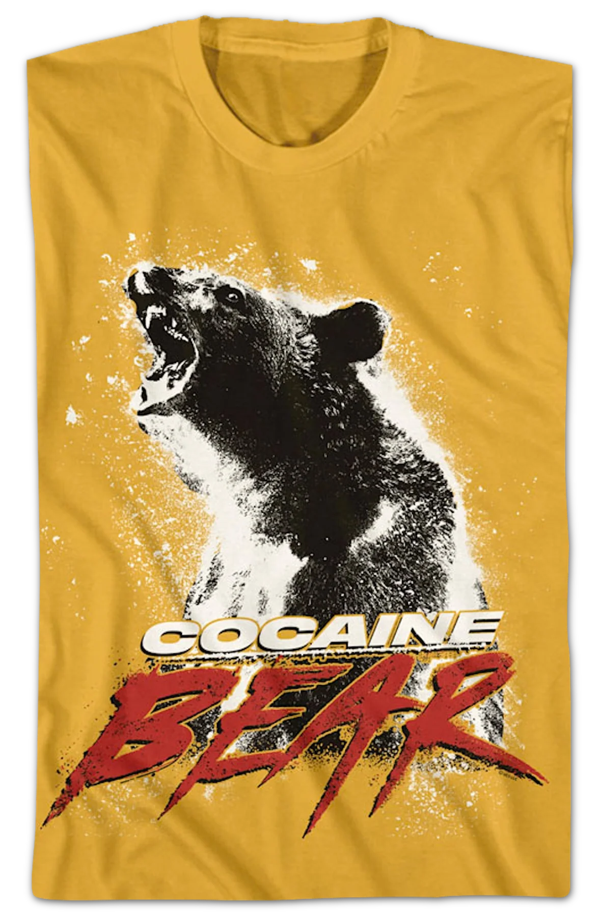 Movie Poster Cocaine Bear T-Shirt - Image 2