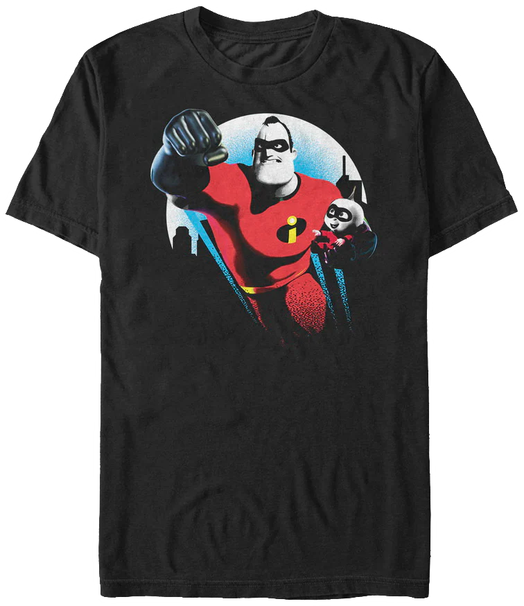 Mr. Incredible and Jack-Jack Incredibles T-Shirt