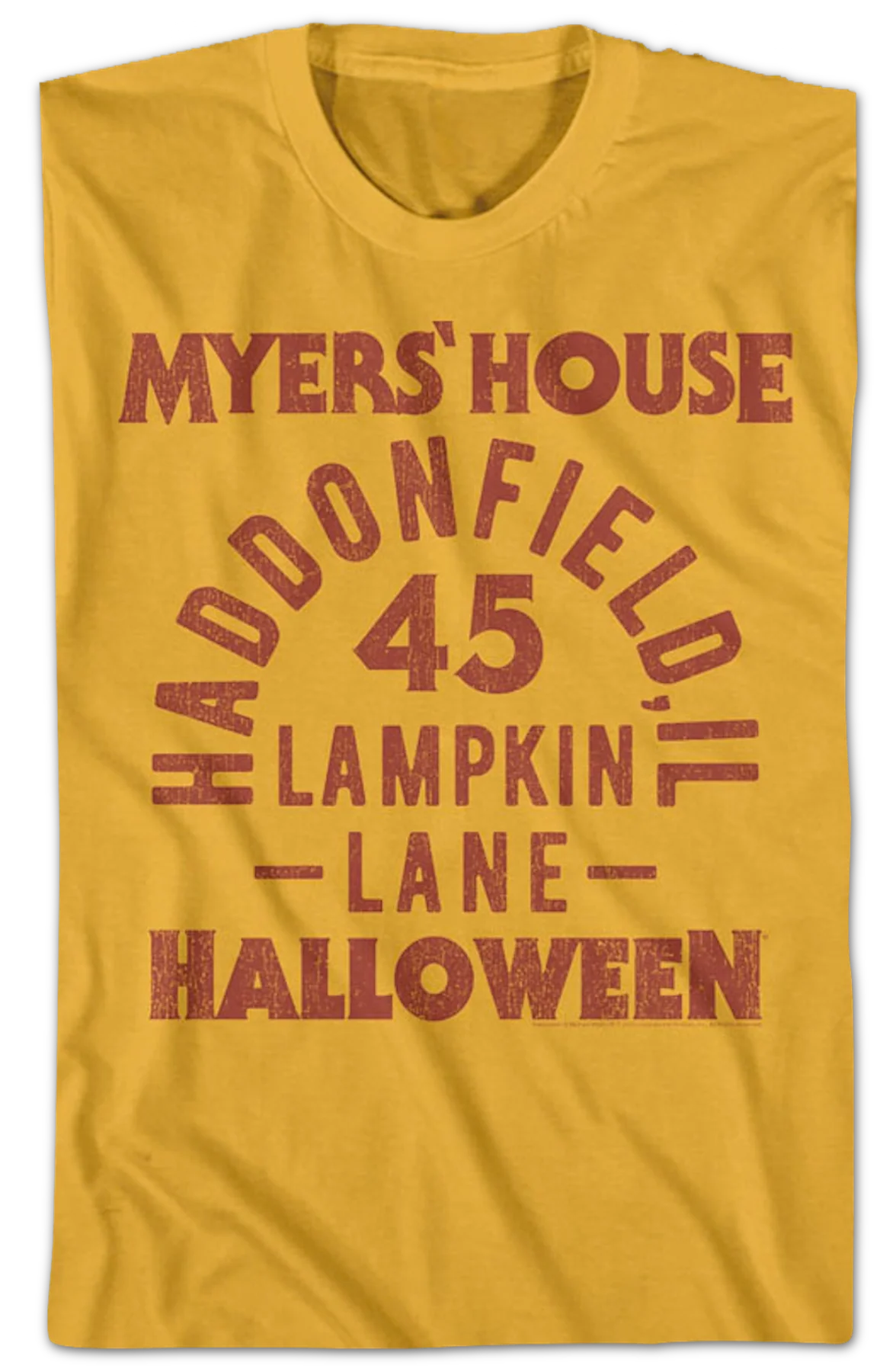 Myers' House Halloween T-Shirt - Image 2