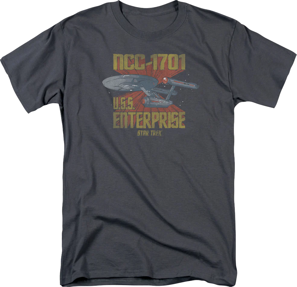 NCC-1701 USS Enterprise Star Trek T-Shirt