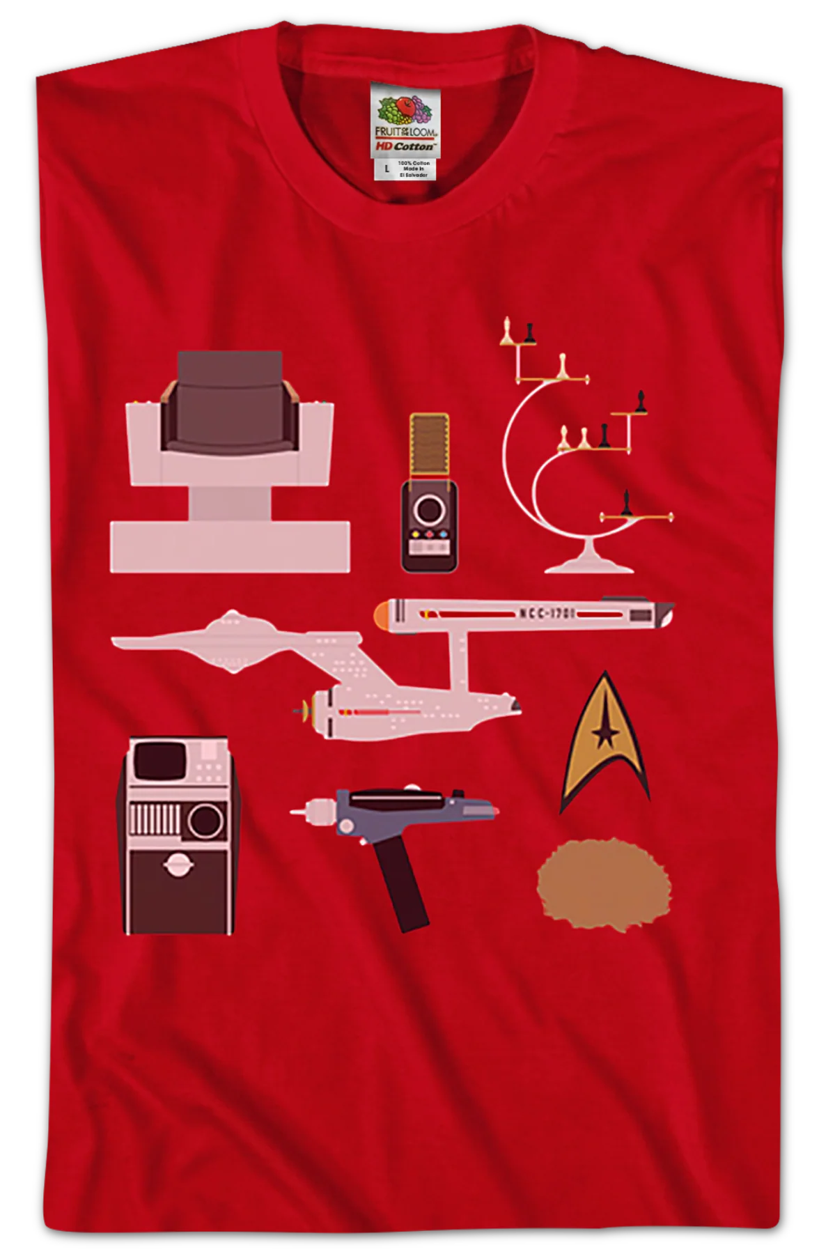Necessities Star Trek T-Shirt - Image 2