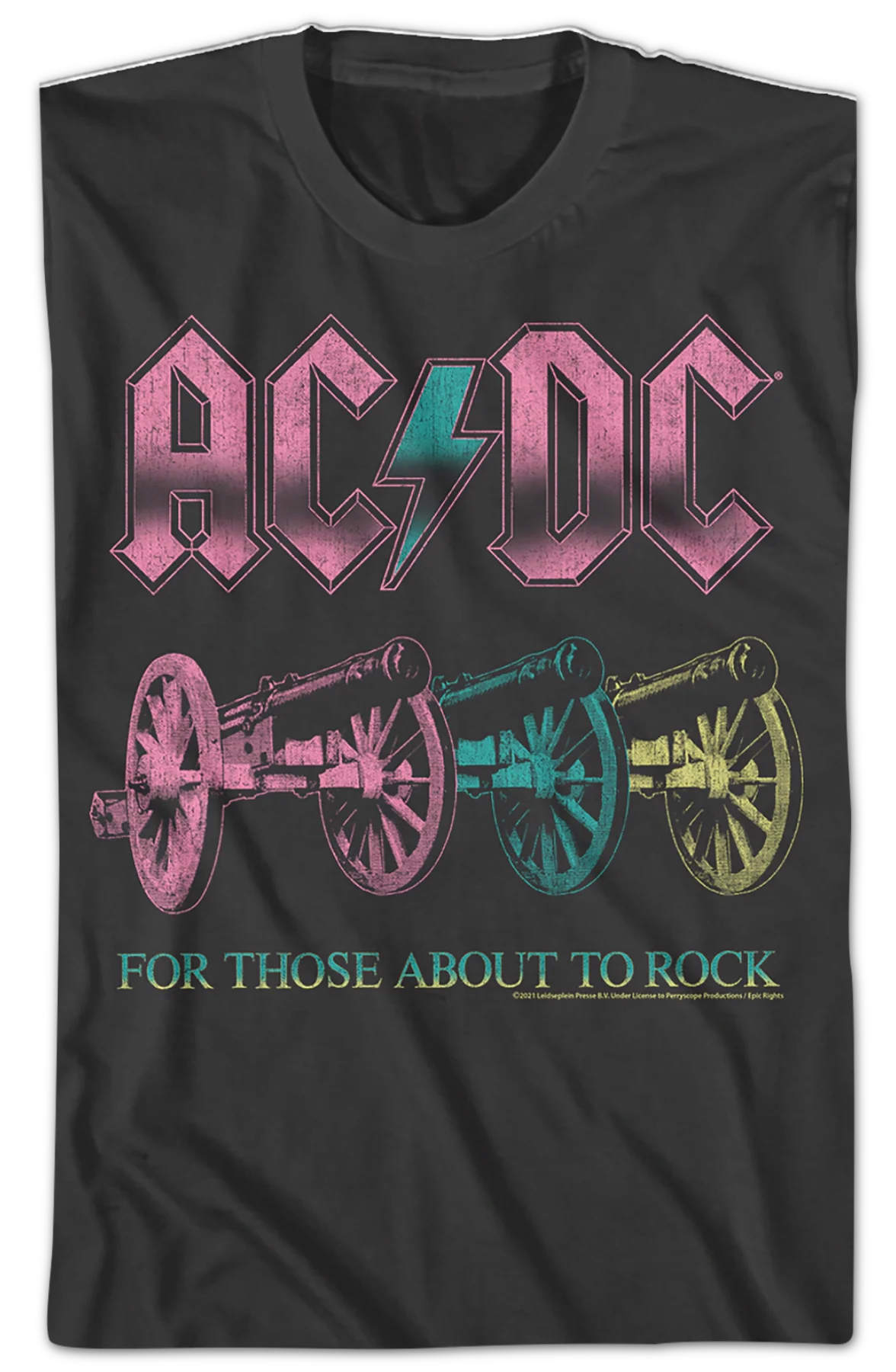 Neon For Those About To Rock ACDC Shirt - Image 2