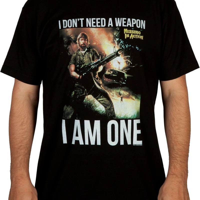 No Weapon Missing In Action Shirt