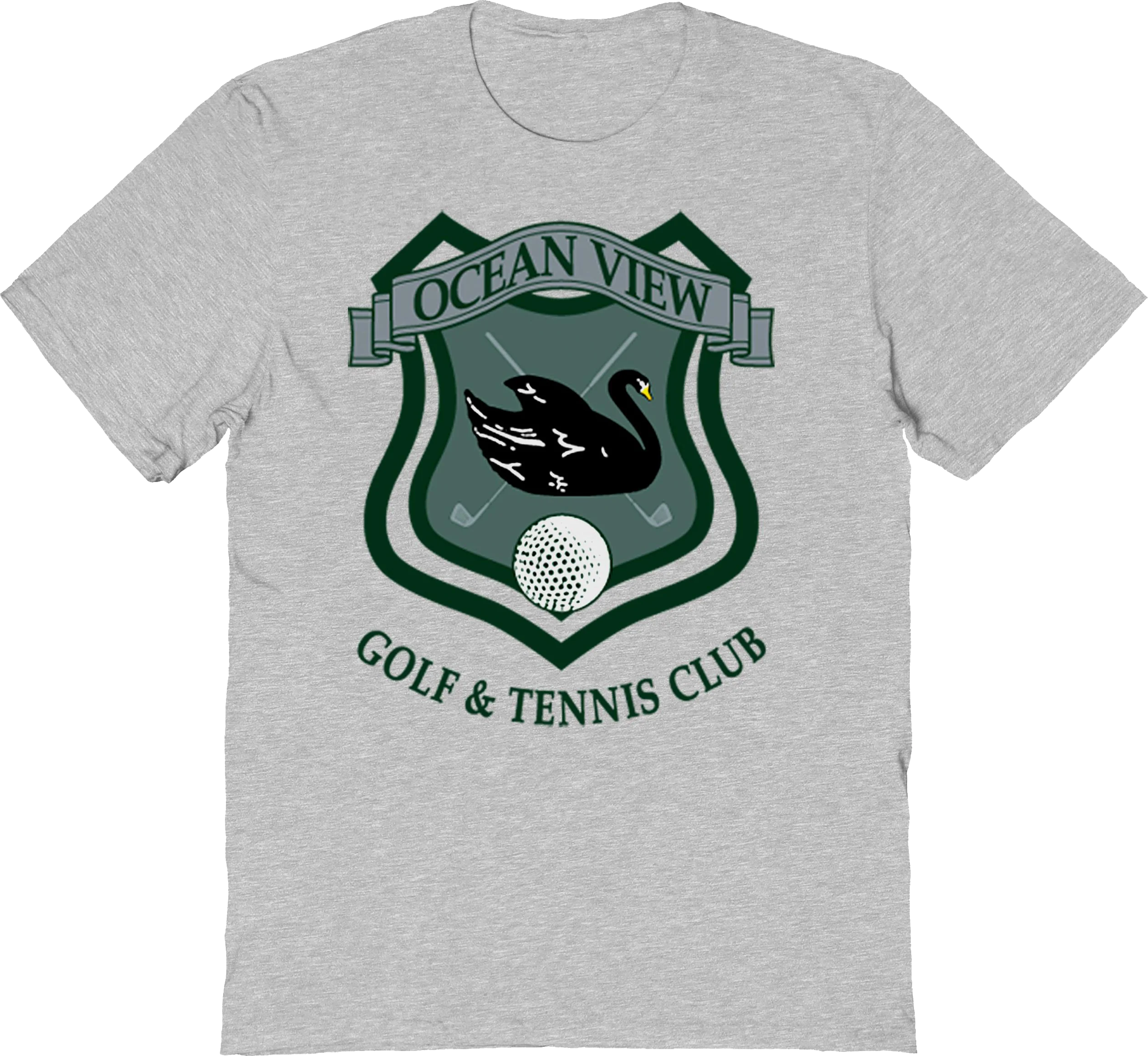 Ocean View Golf & Tennis Club Curb Your Enthusiasm T-Shirt - Image 3