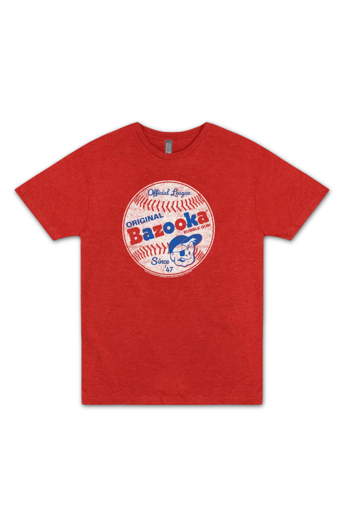 Official League Baseball Bazooka Bubble Gum T-Shirt - Image 2