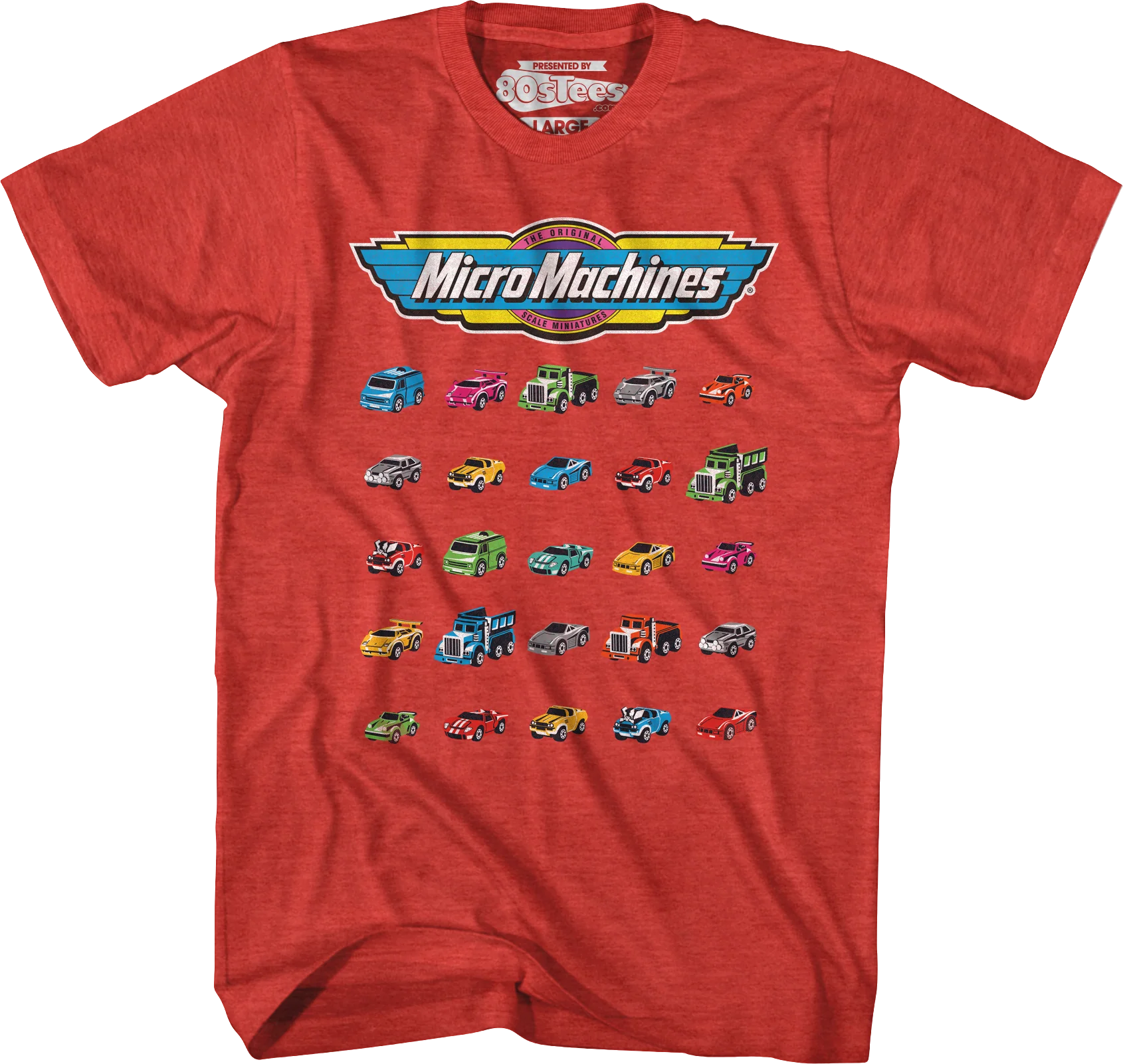 OG Line Up Micro Machines T-Shirt - Image 3