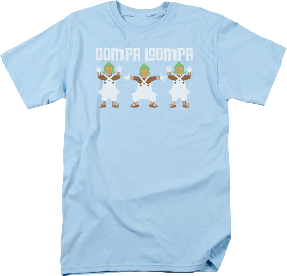 Ommpa Loompa Willy Wonka Willy Wonka And The Chocolate Factory T-Shirt