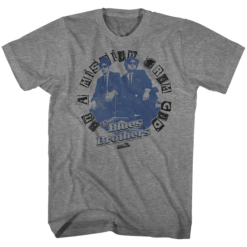 On A Mission From God Blues Brothers T-Shirt