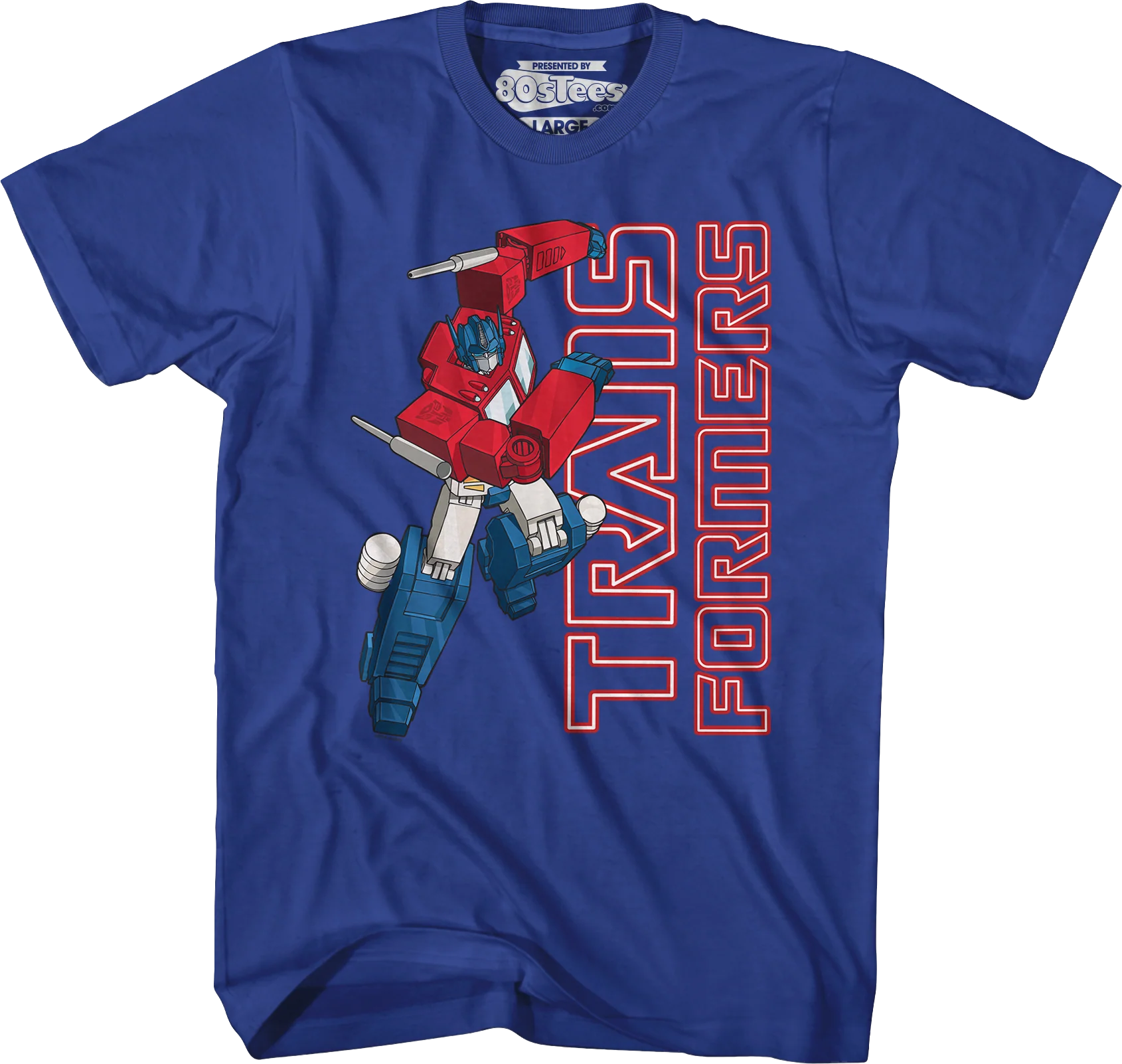 Optimus Prime Attack Pose Transformers T-Shirt - Image 3