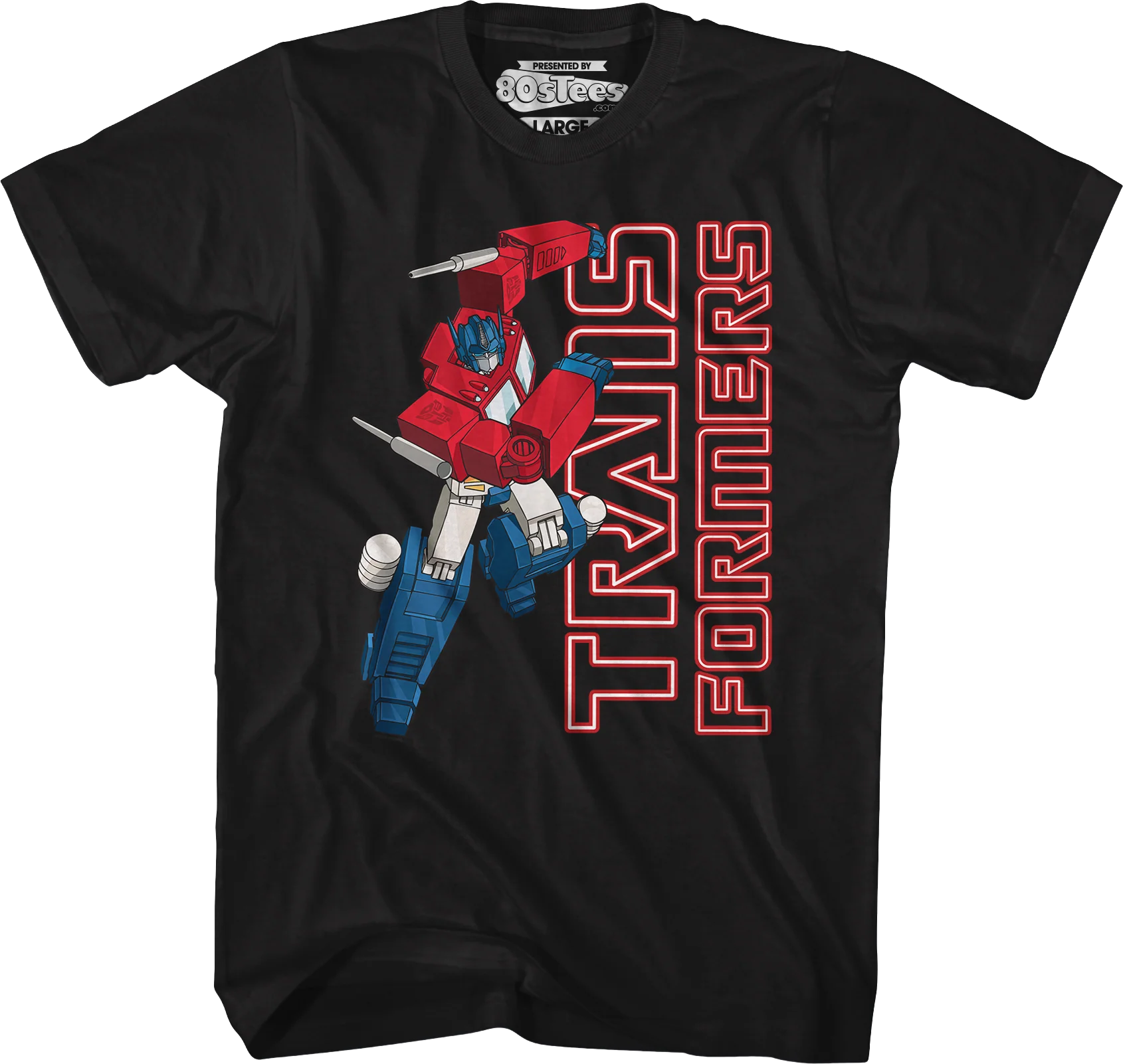 Optimus Prime Attack Pose Transformers T-Shirt - Image 5
