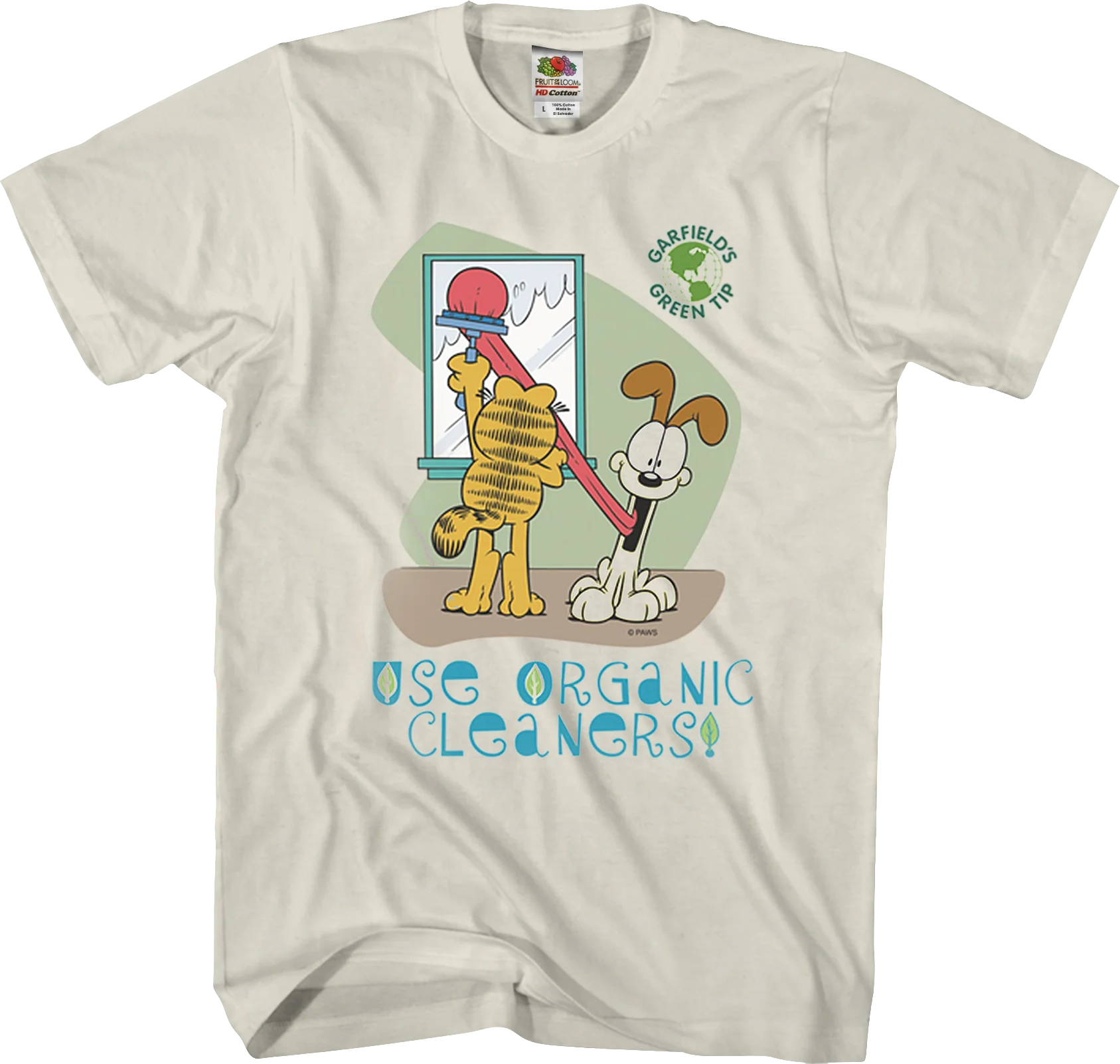 Organic Cleaners Garfield T-Shirt