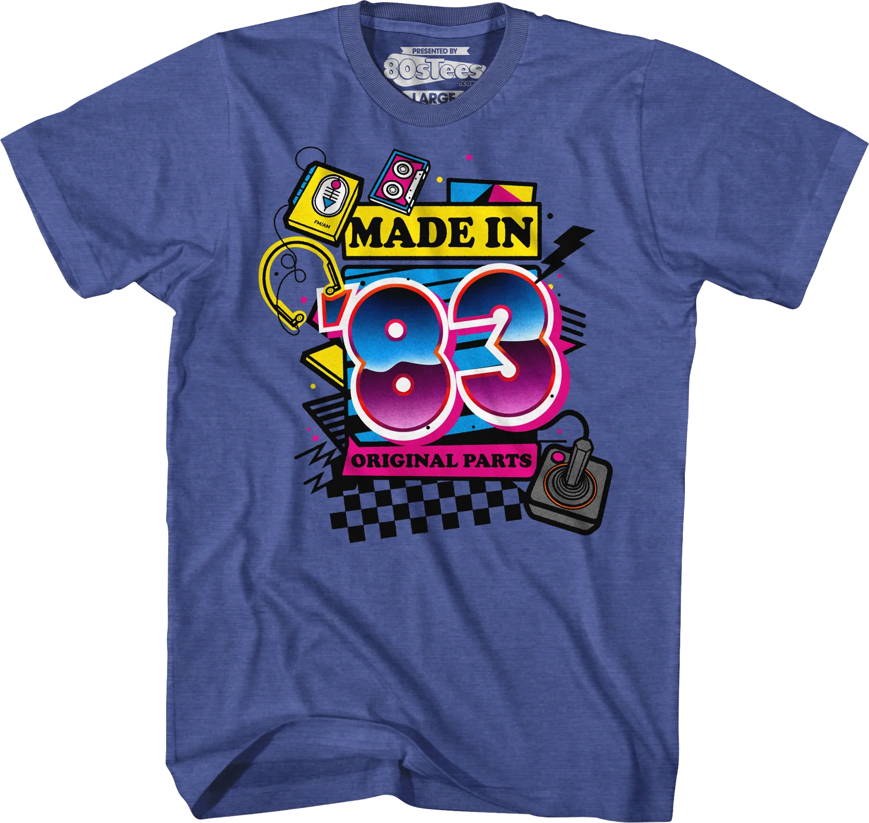 Original Parts Made In '83 T-Shirt