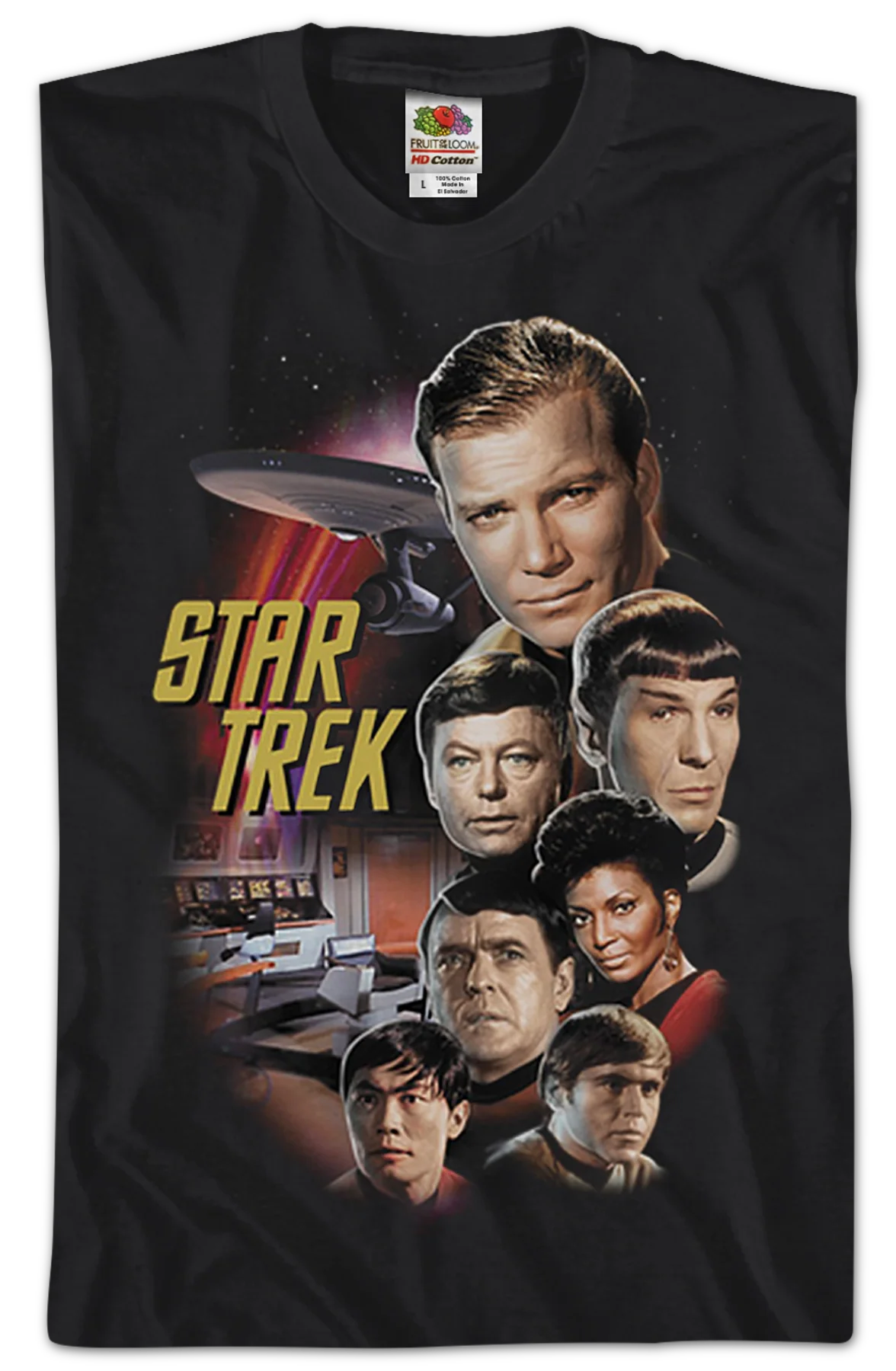Original Series Cast Star Trek T-Shirt - Image 2