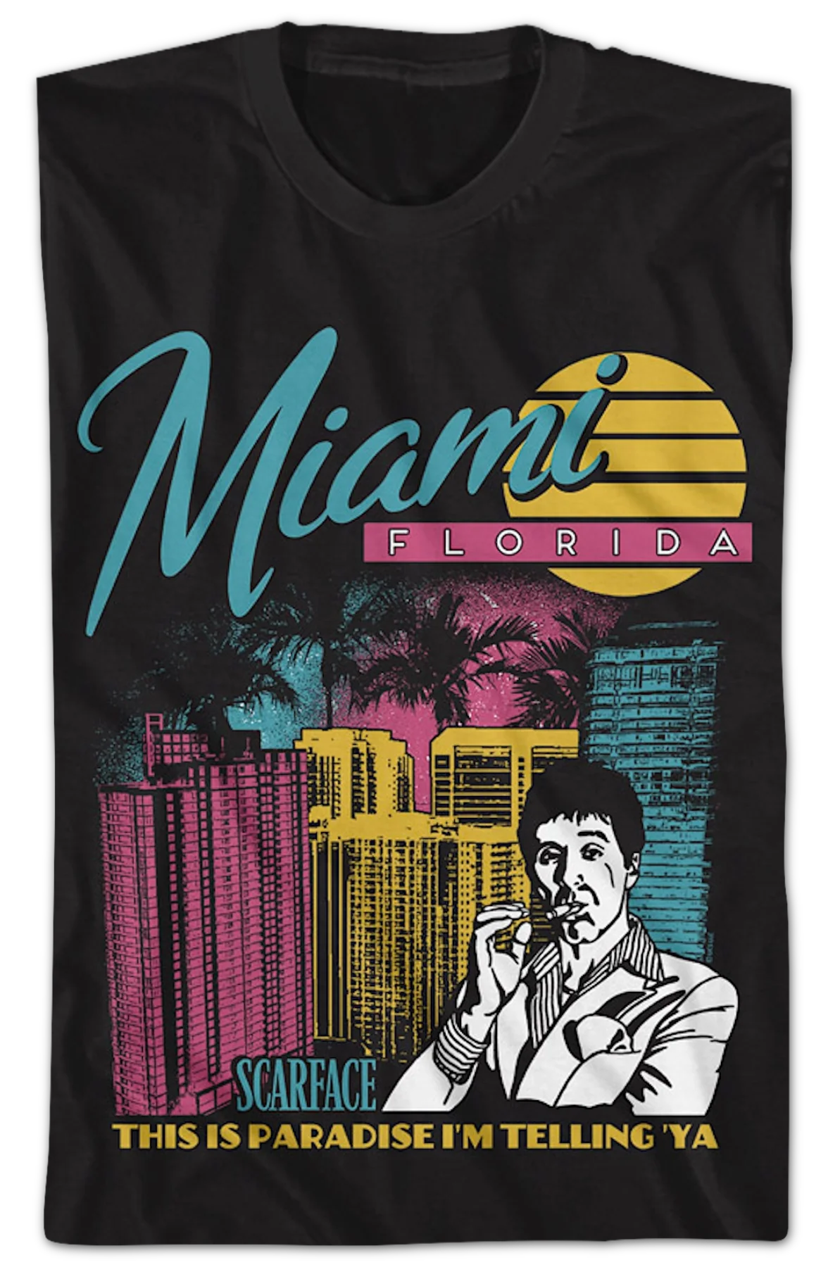 Paradise Scarface T-Shirt - Image 2