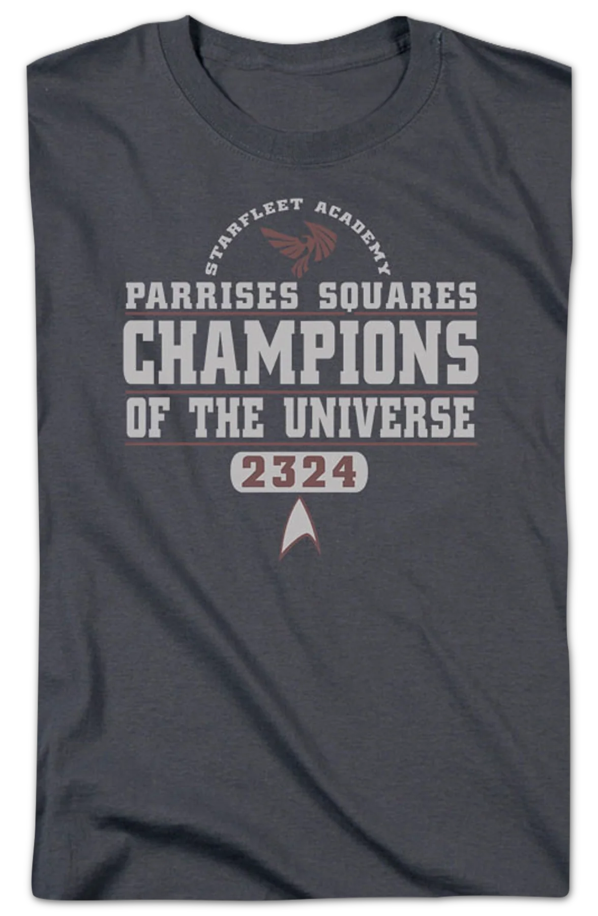 Parrises Squares Champions Star Trek T-Shirt - Image 2