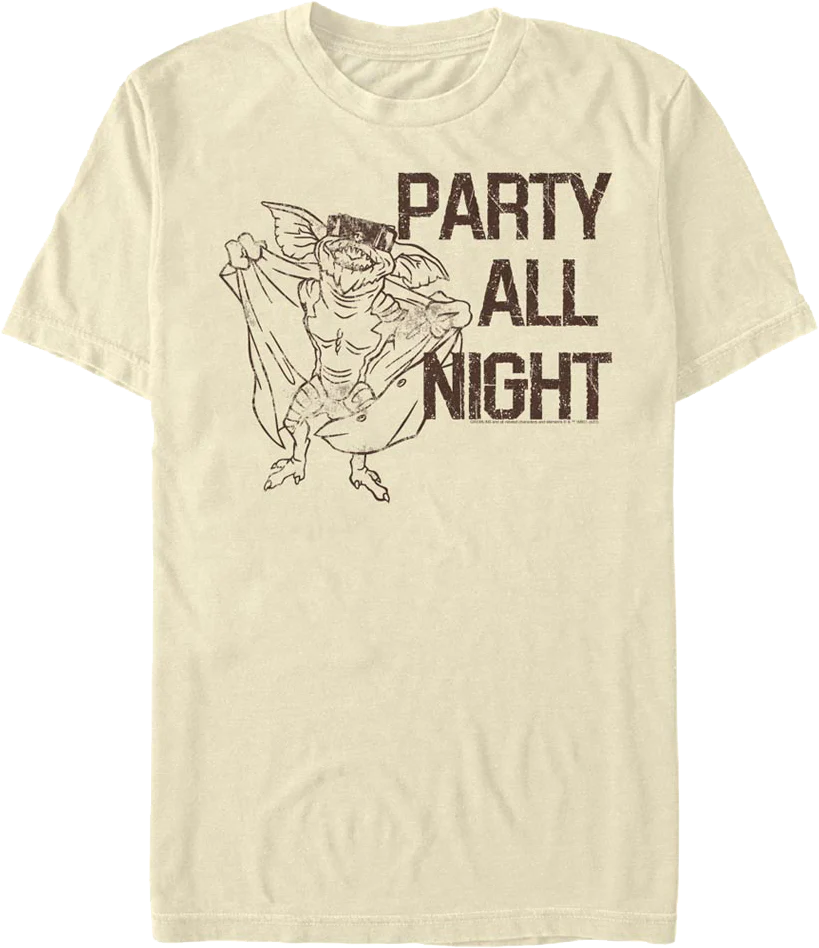 Party All Night Gremlins T-Shirt